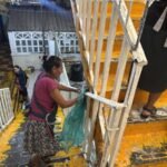 Asi luce el polideportivo La Huizachera